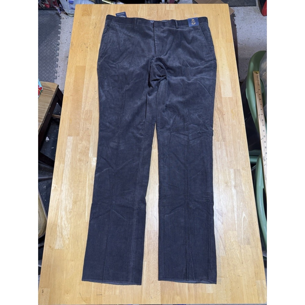 NWT Wallin & Bros Corduroy Pants Mens 40 Charcoal Gray Unhemmed Nordstrom